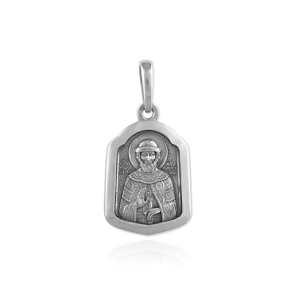 Купить Образ из серебра "Святой Князь Дмитрий Донской" (36296)